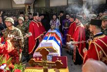Funeral of former Bosnian Serb wartime general Ratko Mladic in Belgrade