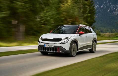 Škoda poprvé pustila novináře za volant malého elektrického SUV Epiq.