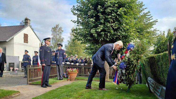 Petr Pavel, prezident, politik, pieta, hrob Tomáše Garrigua Masaryka, výročí úmrtí