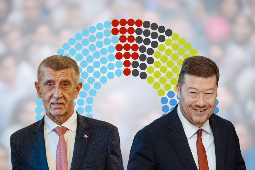 Průzkum průzkumů: Babiš ztrácí, Macinka v pasti, opozice přesto na výhru nemá
