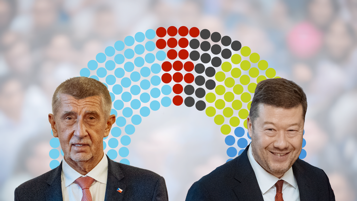 Tomio Okamura a Andrej Babiš