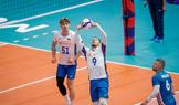 Záběry z utkání Česko - Slovensko na ME volejbalistů 2026