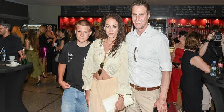 Agáta Hanychová, Miroslav Dopita, syn Kryšpín