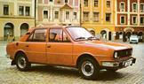 Škoda 105 a 120 postupně vylepšovala a přidávala mimo jiné plastové prvky namísto chromovaných.