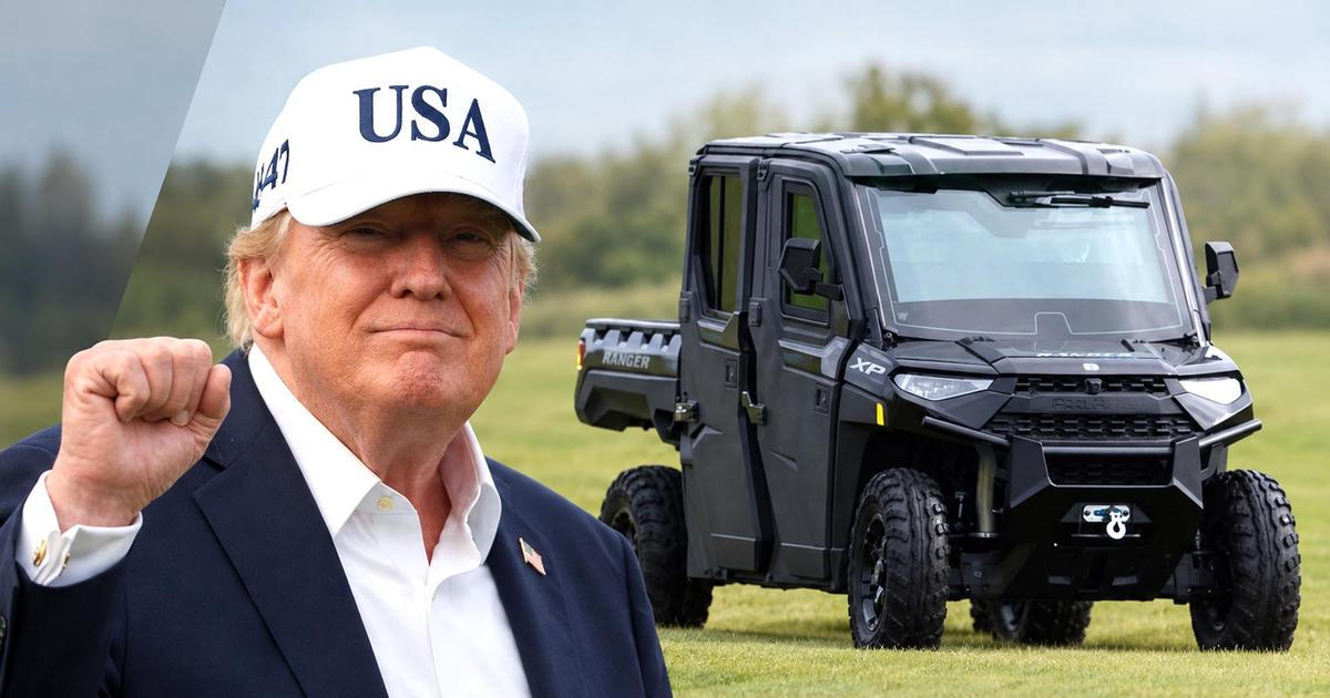 Trump má na greenu vlastní „Bestii“. Říká se jí „Golf Force One"