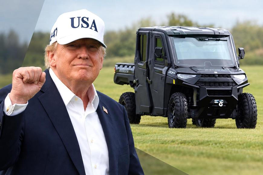 Trump má na greenu vlastní „Bestii“. Říká se jí „Golf Force One"