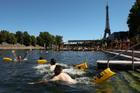 The River Seine opens for public swimming at three sites in Paris