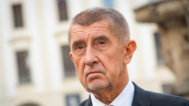Premiér Andrej Babiš (ANO).