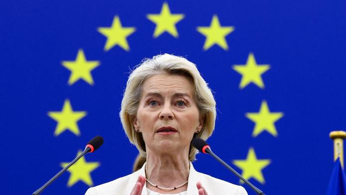 State of the European Union address (SOTEU) by European Commission President Ursula von der Leyen, in Strasbourg