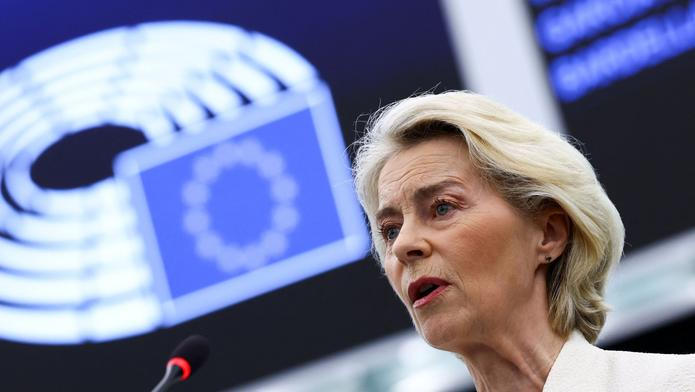 State of the European Union address (SOTEU) by European Commission President Ursula von der Leyen, in Strasbourg