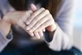 Close-up,Of,A,Woman's,Healthy,Fingernail.,Caring,For,Healthy,Nails.