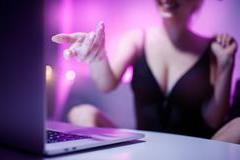 Concept,Banner,Webcam,Online,Chat,For,Subscribers,Only,Fans.