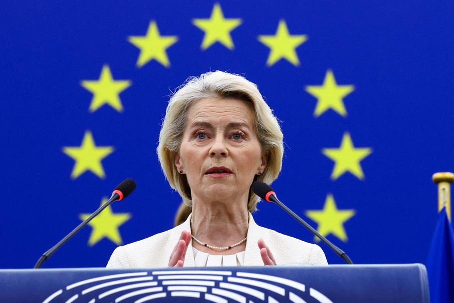 State of the European Union address (SOTEU) by European Commission President Ursula von der Leyen, in Strasbourg