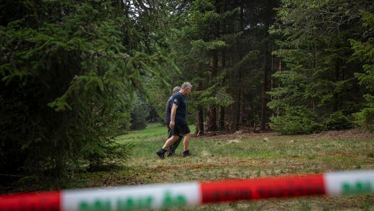Skládka chemického vojenského materálu na Šumavě