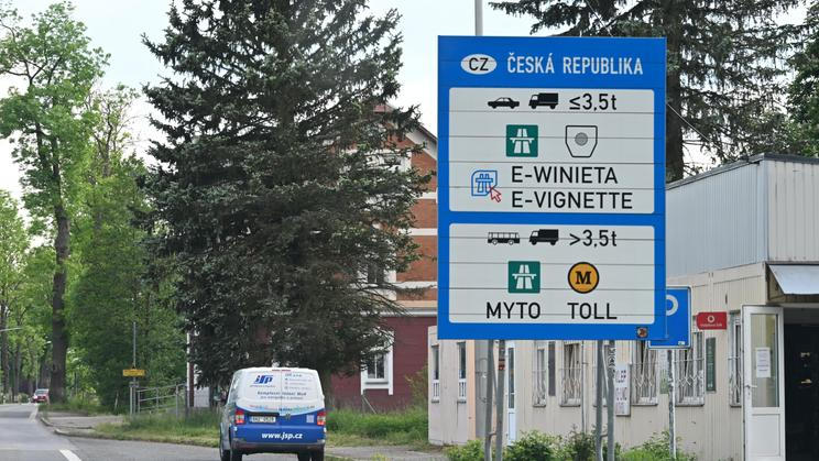 Placení za dálnice v Česku, ilustrační foto.