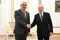 Vladimir Putin a Marat Kambolov při setkání v Kremlu v červnu 2026.