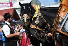 191st Oktoberfest, the world's largest beer festival, in Munich