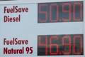čerpací stanice Shell, benzinová pumpa, cenový sloup, totem, benzin, nafta, ceník, ceny