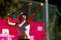 Lucie Havlíčková na turnaji v Lublani