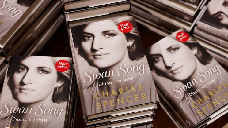 Memoir by Princess Diana's brother goes on sale, in London