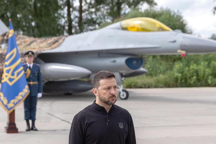 Ukraine,,August,04,2024.,Ukraine's,President,Volodymyr,Zelenskyy,Talks,On