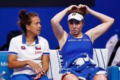 Billie Jean King Cup Finals - Quarter Finals - Czech Republic v Britain