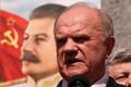 FILE PHOTO: Gennady Zyuganov, leader of Russia's Communist party, attends a May Day rally in Moscow