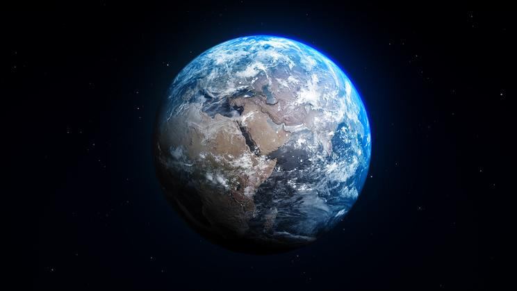 Planet,Earth,From,Space,,Zoom,In,To,The,Middle,East,