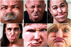 World Gurning Championships held during the Egremont Crab fair, in Egremont