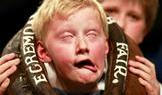 World Gurning Championships held during the Egremont Crab fair, in Egremont