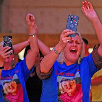 World Gurning Championships held during the Egremont Crab fair, in Egremont