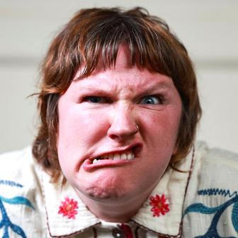 World Gurning Championships held during the Egremont Crab fair, in Egremont