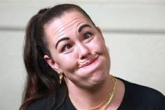 World Gurning Championships held during the Egremont Crab fair, in Egremont
