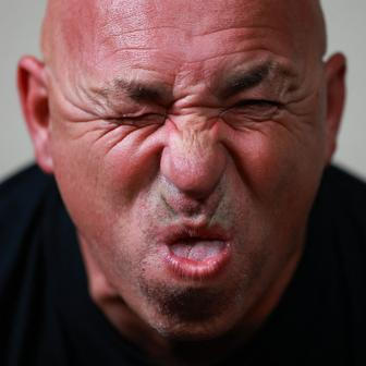 World Gurning Championships held during the Egremont Crab fair, in Egremont