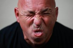 World Gurning Championships held during the Egremont Crab fair, in Egremont