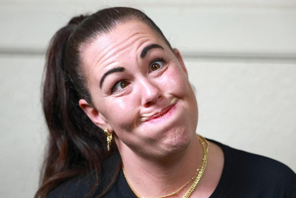 World Gurning Championships held during the Egremont Crab fair, in Egremont