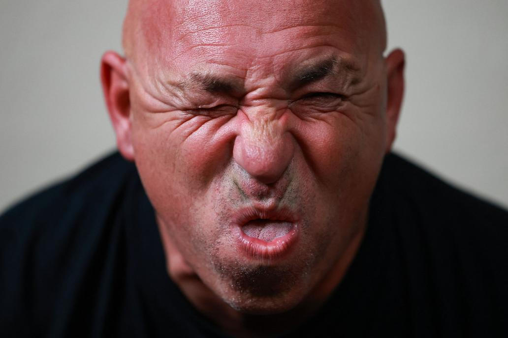 World Gurning Championships held during the Egremont Crab fair, in Egremont