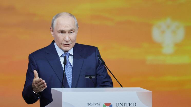 Ruský prezident Vladimir Putin.