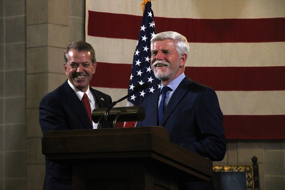 Prezident Petr Pavel na návštěvě americké Nebrasky, včetně českého hlavního města v USA Wilberu.