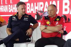 Christian Horner a Fréderic Vasseur
