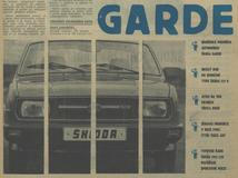 Historie kupé se začala psát v září 1981, kdy se na strojírenském veletrhu v Brně ukázala Škoda Garde, přímý předchůdce Rapidu.