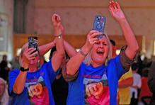 World Gurning Championships held during the Egremont Crab fair, in Egremont