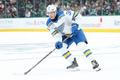 Obránce Adam Jiříček v přípravném zápase před sezonou NHL 2026/27