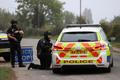 RAF Fairford airbase after a major incident, in Fairford
