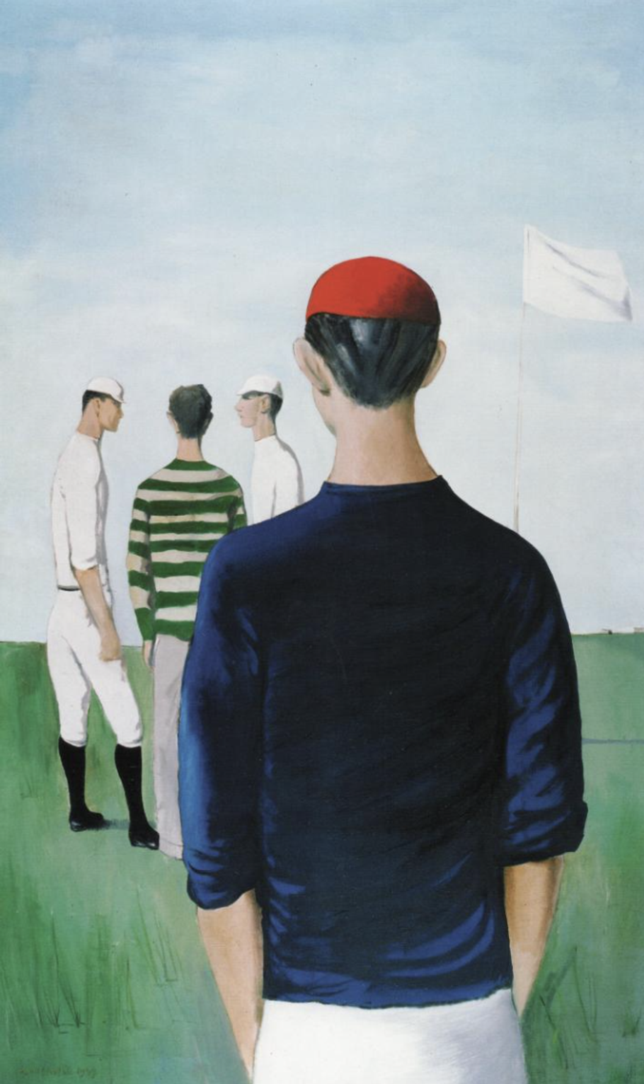 Kamil Lhoták: Hráči baseballu.