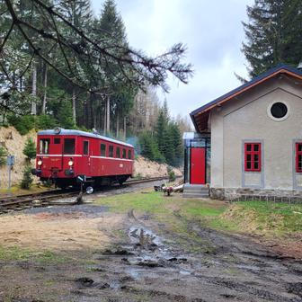Vechtrovna s Hurvínkem.