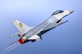 Bojový letoun F-16 provozovaný ukrajinským letectvem