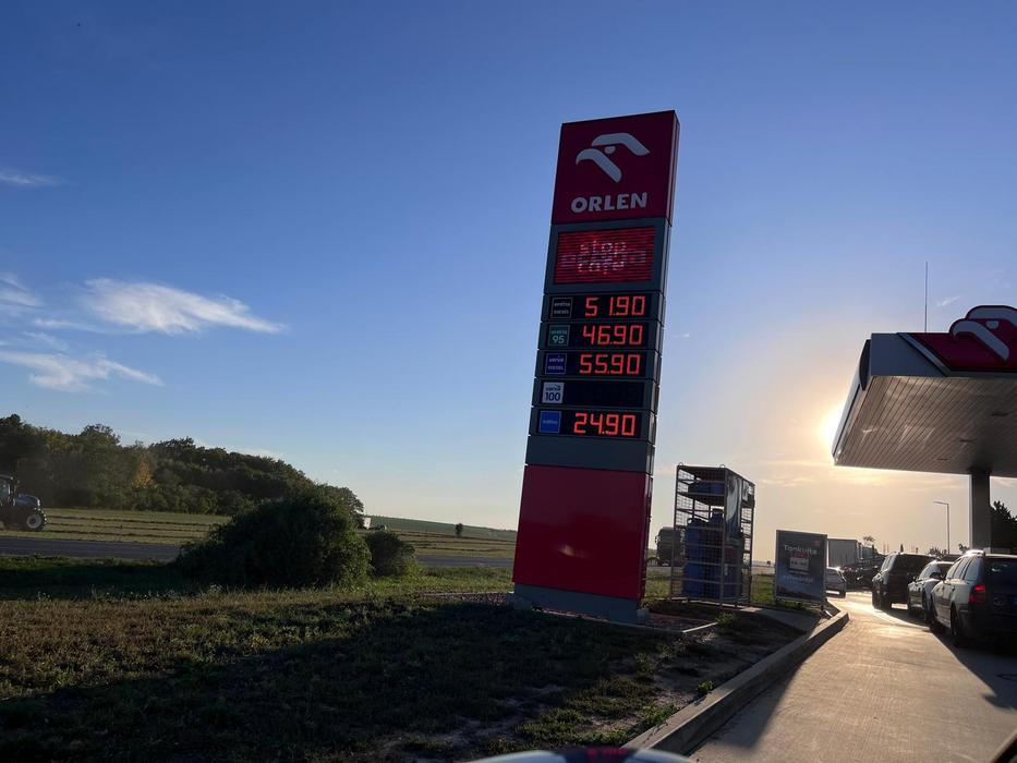 Největší rozdíl v ceně nafty mezi středou a čtvrtkem jsme zaznamenali na Orlenu u Velvar.