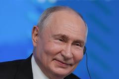 Russian President Vladimir Putin attends Valdai International Discussion Club in Moscow