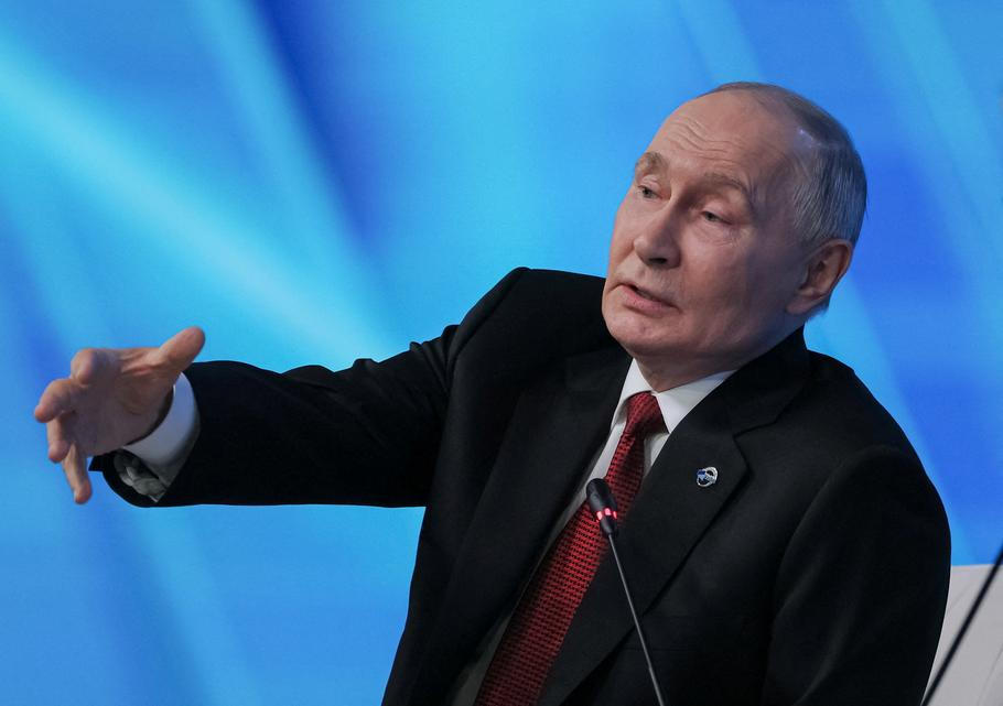 Russian President Vladimir Putin attends Valdai International Discussion Club in Moscow
